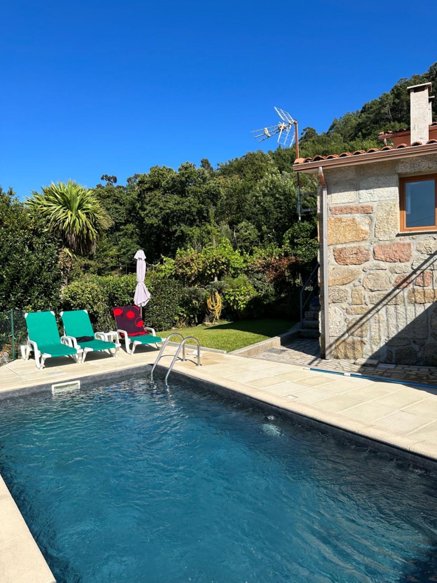 Casa Da Lage - Piscina Privada - Geres جيريز المظهر الخارجي الصورة