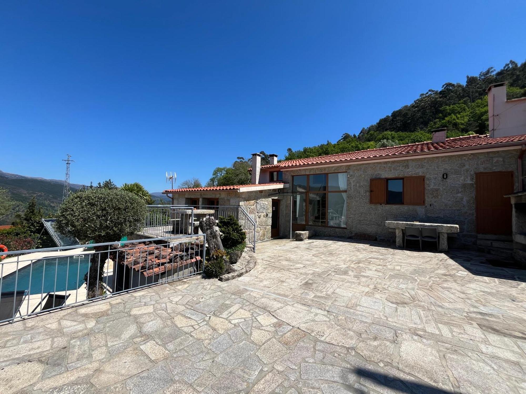 Casa Da Lage - Piscina Privada - Geres جيريز المظهر الخارجي الصورة